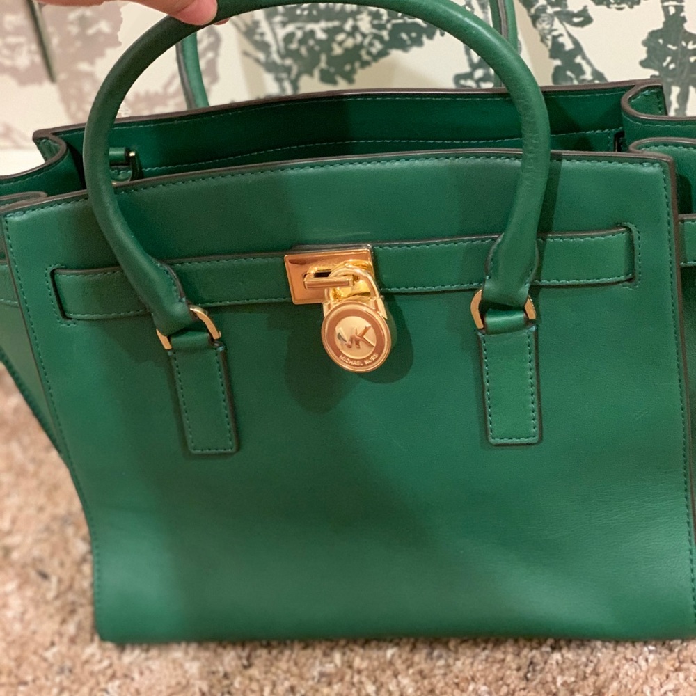Green mk bag